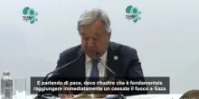 M.O., appello di Guterres per un immediato cessate il fuoco a Gaza