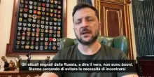 Zelensky: la Russia sta cercando di evitare l'incontro tra i leader