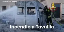 Incendio a Tavullia: il video
