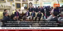 Trump: Senza un incontro tra Putin e Zelensky ci saranno delle conseguenze