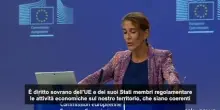 Dazi, Ue: Siamo sovrani nel regolamentare nostre attività economiche