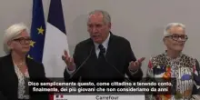 Bayrou: "I baby boomer non ignorino le sfide dei giovani francesi"