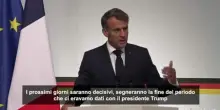Macron: continueremo a fare pressione per sanzioni anche Usa su Mosca