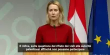 Visti negati ai palestinesi, l'Ue chiede a Washington di "ripensarci"