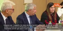 Ministra palestinese Aghabekian al Bambin Gesù: Grazie all'Italia, spero ci aiuterete a ricostruire