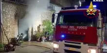 Calvi dell'Umbria, incendio nella notte distrugge un minimarket