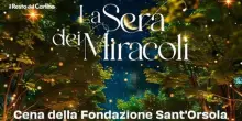 Cena della Fondazione Sant'Orsola: il video
