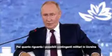 Putin: truppe straniere in Ucraina sarebbero un obiettivo legittimo