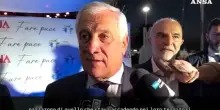 Tajani: "A Gaza e' una carneficina piu' che un genocidio"
