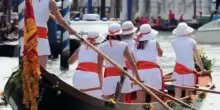 In migliaia sul Canal Grande a Venezia per la regata storica