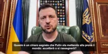 Zelensky: conto su risposta decisa Usa dopo gli attacchi russi a Kiev