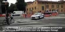 Via Massarenti a Bologna: il video del caos dopo il tubo rotto