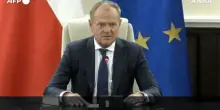 Tusk: "E' la prima volta che droni russi vengono abbattuti sul territorio Nato"
