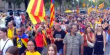 A Barcellona nuove manifestationi per l'indipendenza della Catalogna