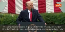 Anniversario dell'11 settembre, Trump: "Non dimenticheremo mai le vittime"