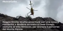 Alpinista cade su una ferrata, recuperata in elicottero: il video