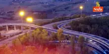 Sull'autostrada A19 Palermo-Catania nuovo impianto a Led illuminerà il viadotto Euno a Enna