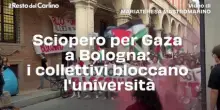 Sciopero per Gaza a Bologna: i collettivi bloccano l'università