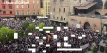 Migliaia in Piazza Maggiore a Bologna per Gaza: video