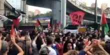 Sciopero per Gaza, il corteo a Genova, Staccioli(Usb): è solo inizio