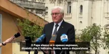 Steinmeier: sempre meno mediatori, non rinunciamo a aiuto Papa a Gaza