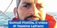 Sumud Flotilla, il video di Yassine Lafram: "Seguiti dai droni"