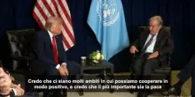 Trump a Guterres: "Usa sostengono al 100% Onu, potenziale incredibile"