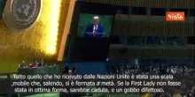 Trump: Dall'Onu ho ricevuto solo una scala mobile rotta e un gobbo che non funziona