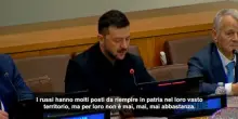Zelensky all'Onu: la Crimea "è un pezzo di vita" dell'Ucraina