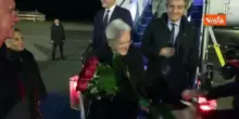 Il Presidente della Repubblica Sergio Mattarella arriva ad Astana in Kazakistan