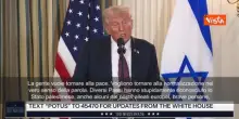Trump: Alcuni Paesi europei hanno stupidamente riconosciuto la Palestina