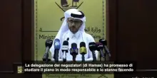 Il Qatar: Hamas studia il piano di Trump in modo responsabile