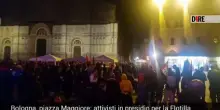 Manifestazione pro Pal: il video in piazza Maggiore a Bologna
