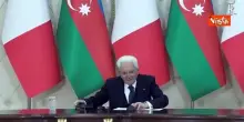 Mattarella: Tra Italia e Azerbaigian massima collaborazione e amicizia