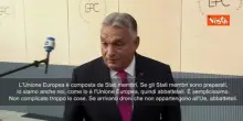 Orban: Incursioni di droni in Ue? Abbattiamoli, &egrave; semplice