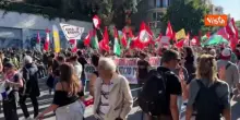 "Intifada, intifada", i cori alla manifestazione pro Gaza a Roma