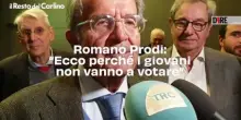 Romano Prodi: "Ecco perché i giovani non vanno a votare"
