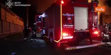 Guerra Ucraina, attacco di droni russi provoca un vasto incendio a Kharkiv