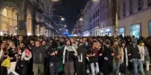Corteo e scontri al corteo dei Giovani Palestinesi a Bologna, il video