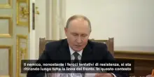 Putin: gli attacchi ucraini alla Russia "non aiuteranno" Kiev