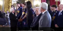 Mattarella alle azzurre e agli azzuri del volley, "formidabili"