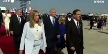 Trump atterrato in Israele