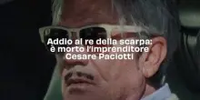 Addio allo stilista Cesare Paciotti, il pugnale simbolo del suo brand
