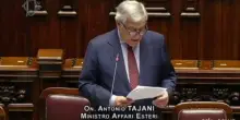 Tajani: Italia riconoscerà Palestina libera, sovrana e pacifica