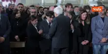 Carabinieri morti nel Veronese, Mattarella abbraccia i familiari a funerali di stato a Padova
