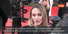 Angelina Jolie: "Chiediamoci perché non si aiuta la gente di Gaza, Sudan e Afghanistan"