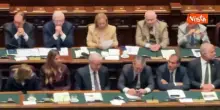 Meloni va via al termine della sua replica discussione su Consiglio europeo in Aula a Montecitorio