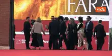 Massimo Boldi sul red carpet della Festa del Cinema di Roma