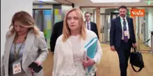 Meloni arriva al consiglio Ue di Bruxelles