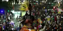 La sfilata di Catrina illumina Citta' del Messico prima del Dia de los Muertos